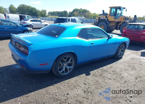 2015 Dodge Challenger R/T из США, поврежденный, VIN 2C3CDZAT9FH843296
